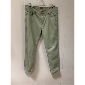 Red Ale by Alesbury Corduroy Pants Mens 32/30 Olive Green Slim Fit